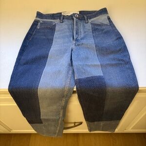 Authentic rag & bone Women's Stretch Miramar Nina Cigarette jeans, Blue, Size 25